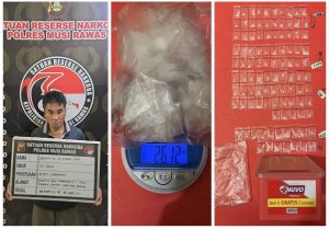 Terduga Pengedar Sabu Berhasil Ditangkap Satresnarkoba Polres Mura