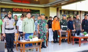 Kepala Staf Kodim Mayor Inf Khairul Ansori Beserta Anggota Hadiri Apel Gelar Pasukan Operasi Lilin 2024