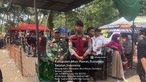 Polres Musi Rawas Kawal Pengamanan Kompetisi Grass Track Open se-Kabupaten Musi Rawas
