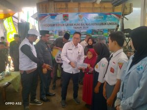 Asisten ll Kota Lubuk Linggau H.Surya Darma Hadiri Peresmian Rumah Layak Huni Baznas