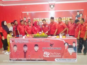 DPC PDIP Kota Lubuk Linggau, Merayakan Ulang Tahun Yang Ke 52