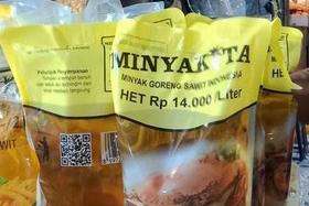 Gudang Produksi MinyaKita di Tangerang Disegel Mendag, Ribuan Botol Disita