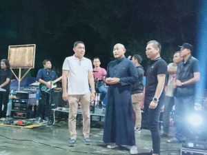 Dinas Peristiwa Kota Lubuk Linggau Gelar Acara Leve Musik di Alun Merdeka Taman Kurma