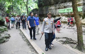 Libur Panjang, Polres Pangandaran Perketat Pengamanan Objek Wisata