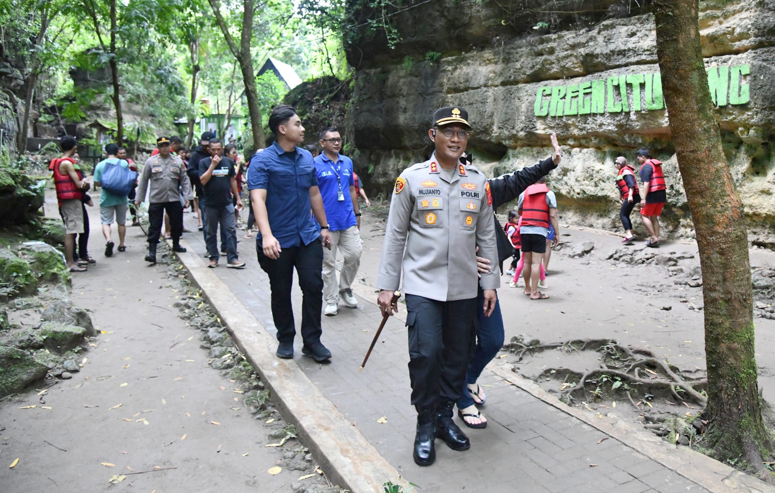 Libur Panjang, Polres Pangandaran Perketat Pengamanan Objek Wisata