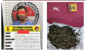 Seorang Pria Berinisial BF (42), Diamankan Polres Lubuk Linggau