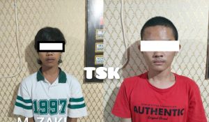 Polsek Lubuk Linggau Timur I Amankan Dua Tersangka Kasus Pencurian Dengan Kekerasan