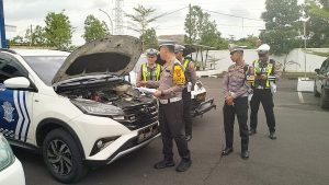 Kesiapan Operasi Keselamatan Musi 2025, Satlantas Polres Musi Rawas Gelar Kegiatan Technical Inspection dan Pemeriksaan Kendaraan Dinas