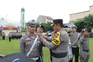 Polres Lubuk Linggau Gelar Apel Pasukan Operasi Keselamatan 2025