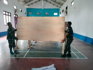 Kodim 0625/Pangandaran Siapkan Posko TMMD ke-123 di Desa Bojong