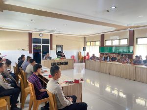 Polres Lubuk Linggau Polda Sumatera Selatan Gelar Latihan Pra Operasi Pekat Musi 2025