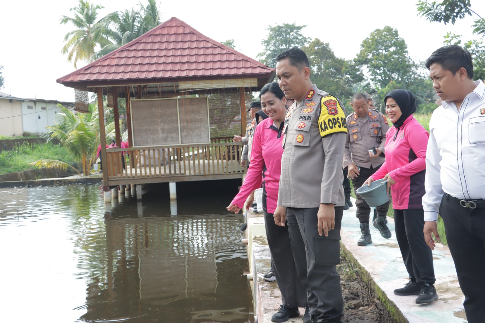 Polres Lubuk Linggau Polda Sumsel Turut Berpartisipasi Aktif Dalam Launching Penguatan Program P2L