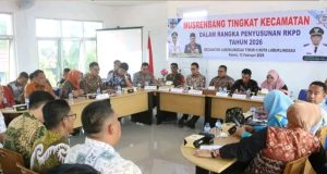 Sekda Buka Musrenbang Tingkat Kecamatan Lubuk Linggau Timur II