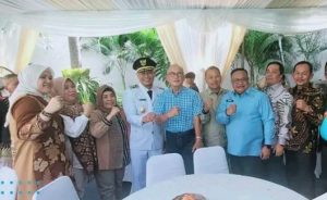 Wali Kota dan Wakil Wali Kota Lubuk Linggau Silaturahmi dengan Tokoh Di Rumah Ridwan Mukti,Usai Pelantikan