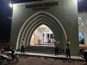 Ciptakan Rasa Aman Jemaah Salat Tarawih, Polres Musi Rawas Gelar Patroli Ramadhan