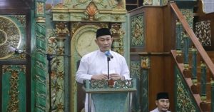 Wali Kota dan Jajaran Pemkot Lubuk Linggau Safari Ramadhan di Masjid Agung As-Salam