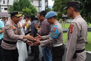 Polres Lubuk Linggau Gelar Halal Bihalal Dalam Rangka Perayaan Hari Raya Idul Fitri 1446 H / 2025