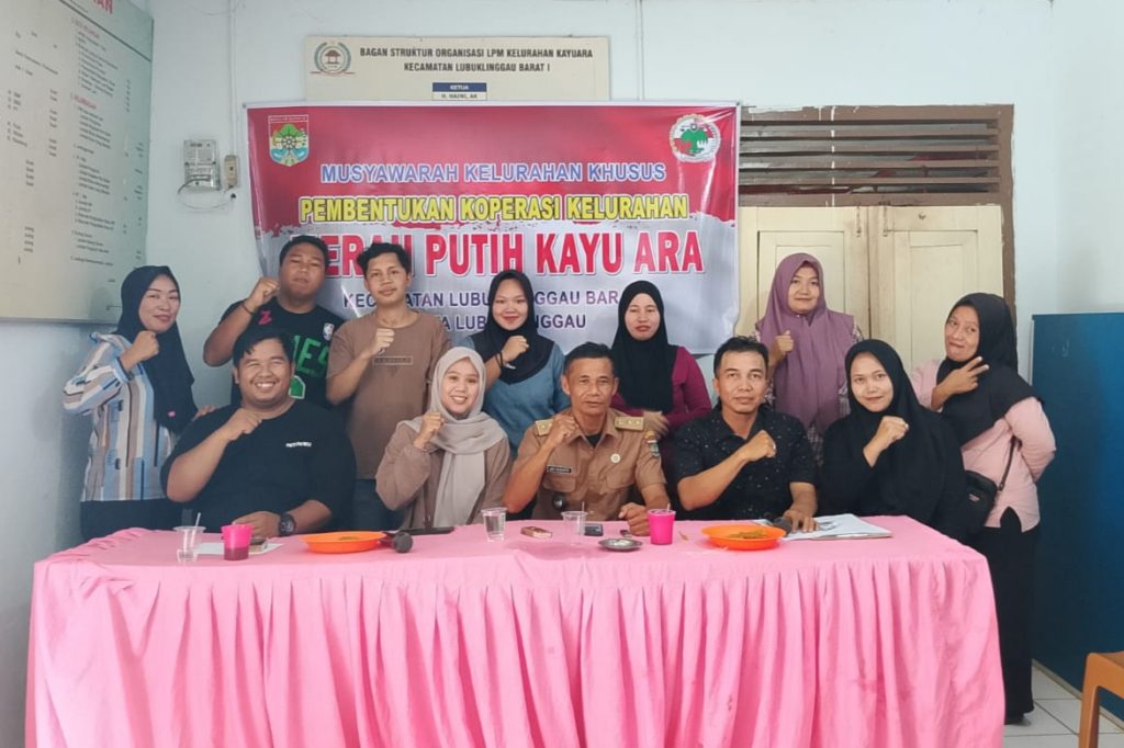 Musyawarah Khusus Pembentukan KMP Kelurahan Kayu Ara Berjalan Sukses