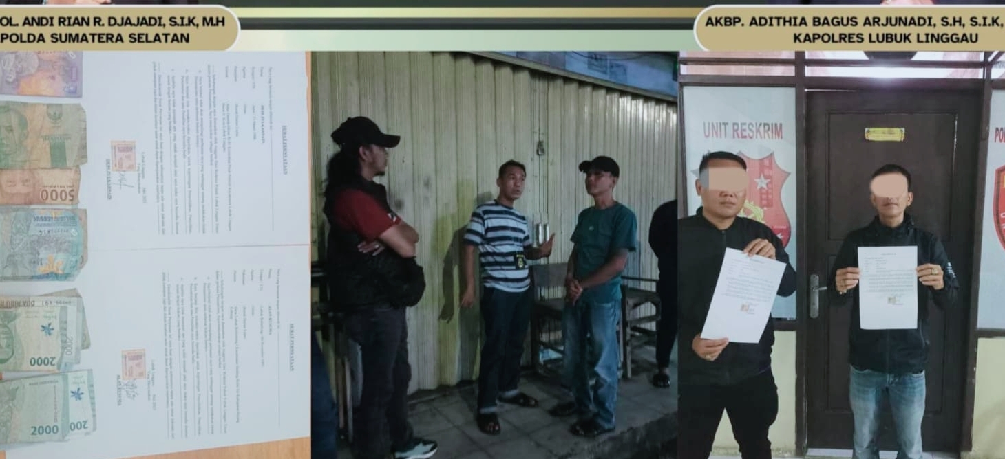 Dua Preman Pungutan Liar di Terminal Pasar Muara Atas Berhasil di Amankan Polsek Linggau Timur, Polres Lubuk Linggau