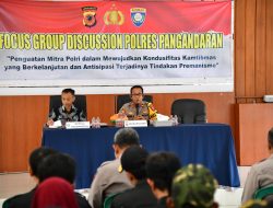 Polres Pangandaran Gelar FGD, Bahas Strategi Cegah Premanisme dan Perkuat Kamtibmas