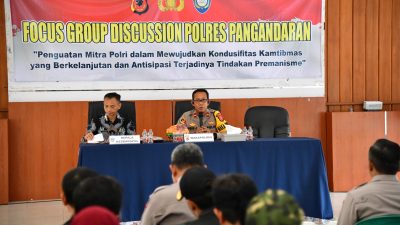 Polres Pangandaran Gelar FGD, Bahas Strategi Cegah Premanisme dan Perkuat Kamtibmas