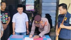 Operasi Senpi Musi 2025, Polsek Purwodadi Polres Musi Rawas Terima Sepucuk Penyerahan Senpira