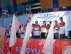 Semarak HUT ke-79, Polres Lubuklinggau Gelar Bhayangkara Charity Run