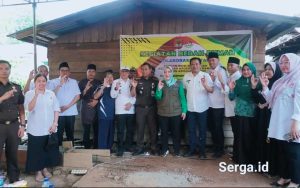 Bupati Musi Rawas Lakukan Peletakan Batu Pertama RTLH