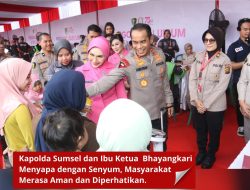 Kapolda Sumsel Mengikuti Secara Virtual Puncak Acara Bakti Kesehatan Dalam Rangka Hari Bhayangkara ke-79 tahun 2025