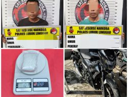 Satres Narkoba Polres Lubuk Linggau Berhasil Amankan Dua Orang Diduga Pengedar Sabu 