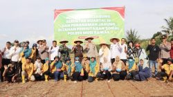 Dukung Program Pangan Nasional, Polres Musi Rawas Tanam Jagung di Lahan Perhutanan Sosial
