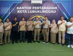 Kapolres Lubuk Linggau Silaturahmi ke Kantor Agraria dan Tata Ruang/Badan Pertanahan Nasional