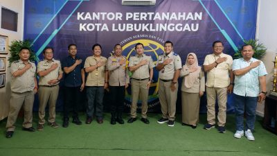 Kapolres Lubuk Linggau Silaturahmi ke Kantor Agraria dan Tata Ruang/Badan Pertanahan Nasional 