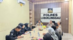 Polres Lubuk Linggau Nerima Kunjungan Kerja dari Tim Supervisi Bidang Hubungan Masyarakat Polda Sumsel