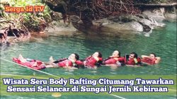 Wisata Seru Body Rafting Citumang Tawarkan Sensasi Selancar di Sungai Jernih