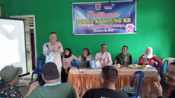 Lurah, Babinsa, dan Pokja Kampung KB Sumber Agung Dukung Program GATI