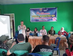 Lurah, Babinsa, dan Pokja Kampung KB Sumber Agung Dukung Program GATI
