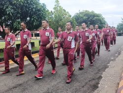 Batalyon B Pelopor Bangun Budaya Sehat Lewat Rutinitas Olahraga Pagi