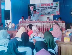 Hendri Anggota DPRD Kota Lubuk Linggau Gelar Reses Tahap ll