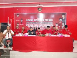 DPC PDIP Kota Lubuk Linggau Gelar Rapat Konsolidasi Serentak bersama Seluruh Pengurus  PAC se-Kota Lubuk Linggau