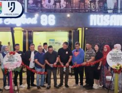 Sekda Lubuk Linggau Hadiri Grand Opening Cafe 86 Nusantara