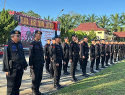 Batalyon B Pelopor Polda Sumsel Gelar Apel Pagi Secara Virtual, Tegaskan Kesiapsiagaan Personel dan Peralatan