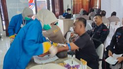 Cegah Penyakit dan Kecelakaan Kerja, Personel Brimob Batalyon B Pelopor Jalani Tes Kesehatan Berkala