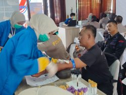 Cegah Penyakit dan Kecelakaan Kerja, Personel Brimob Batalyon B Pelopor Jalani Tes Kesehatan Berkala